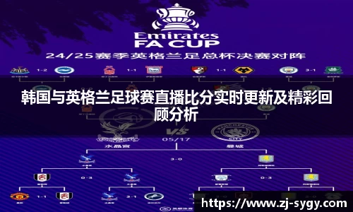 韩国与英格兰足球赛直播比分实时更新及精彩回顾分析